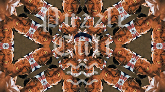 Bloodsport - Chong Li Kaleidoscope - Wood Jigsaw Puzzle Miscroscene Series