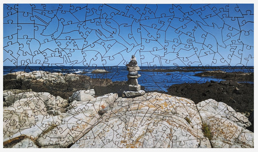 Rock Stack - Wood Jigsaw Puzzle - Traditional Series