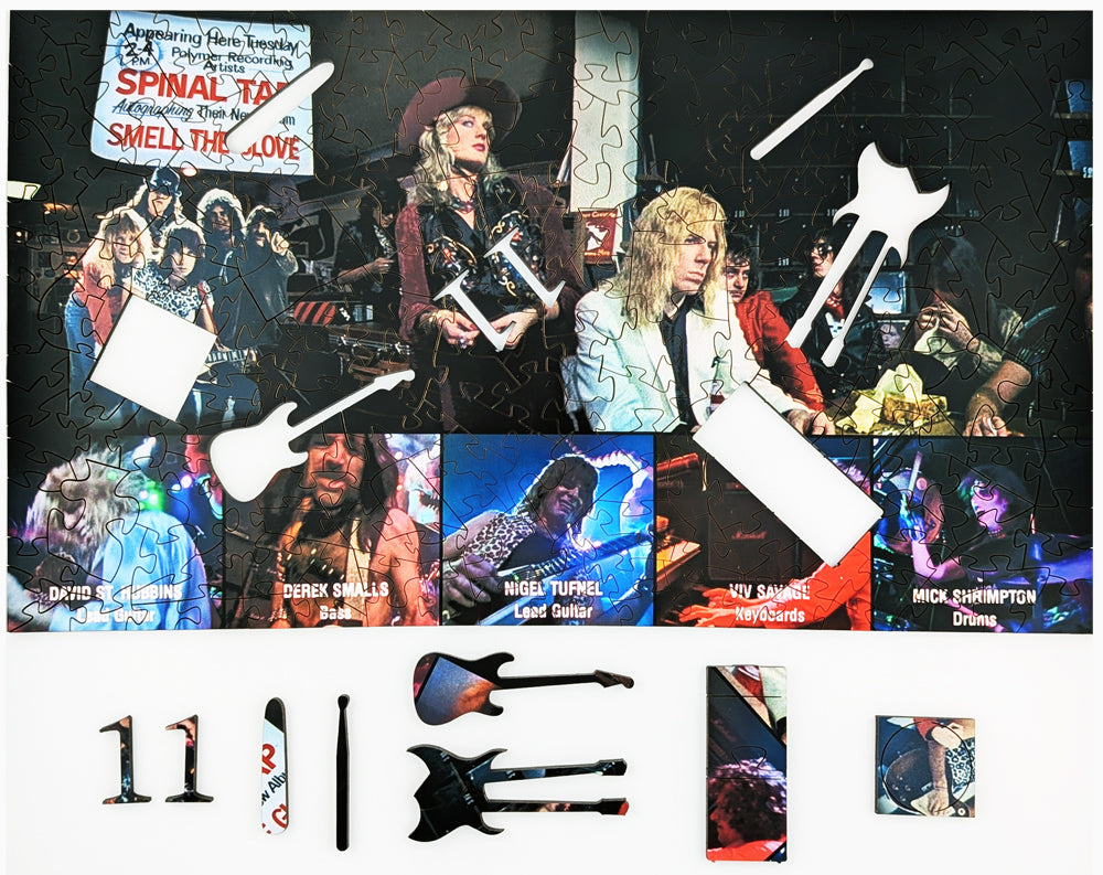Autograph Session - This is Spinal Tap Wood Puzzle - Traditional Series