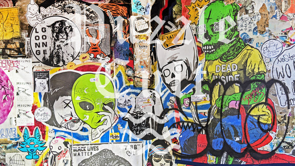 Graffiti Wall - Wood Jigsaw Puzzle - Traditional Series