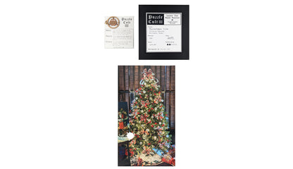 Christmas Tree - Victoria Mansion - Wood Jigsaw Puzzle - Traditional Series