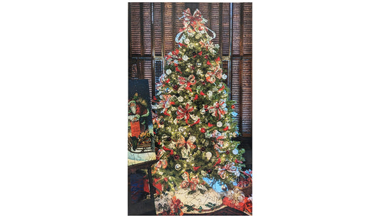 Christmas Tree - Victoria Mansion - Wood Jigsaw Puzzle - Traditional Series