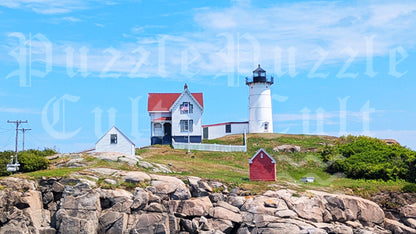 Nubble Light - Small Wood Puzzle - Microscene Series