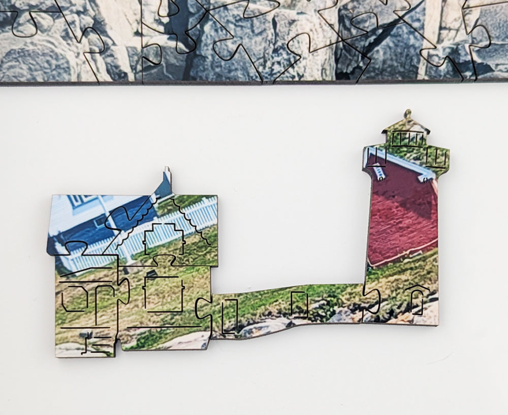 Nubble Light - Large Wood Puzzle - Traditional Series
