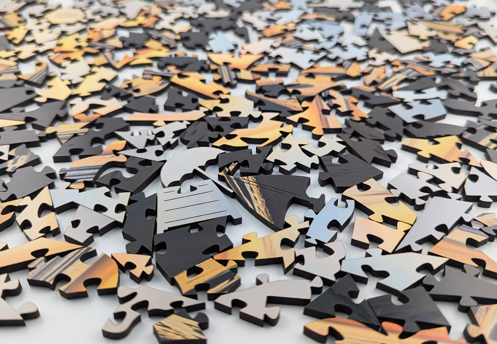 Ocean Sunrise - Large Wood Puzzle - Traditional Series