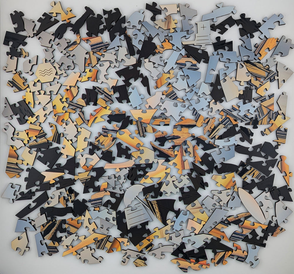 Ocean Sunrise - Large Wood Puzzle - Traditional Series