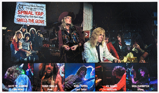 Autograph Session - This is Spinal Tap Wood Puzzle - Traditional Series