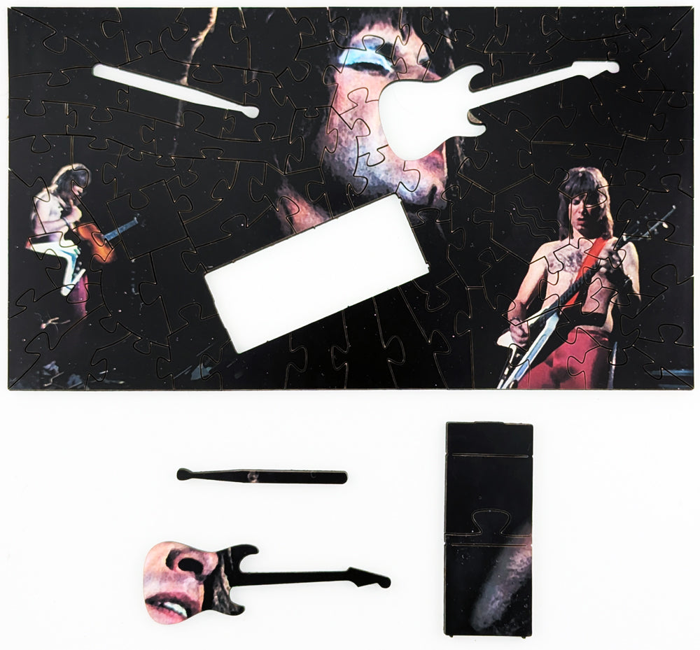 Nigel Tufnel: Guitar God - This is Spinal Tap Wood Puzzle - Miscroscene Series