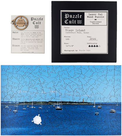 Stage Island - Large Wood Puzzle - Traditional Series