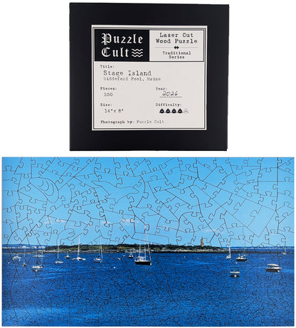 Stage Island - Large Wood Puzzle - Traditional Series