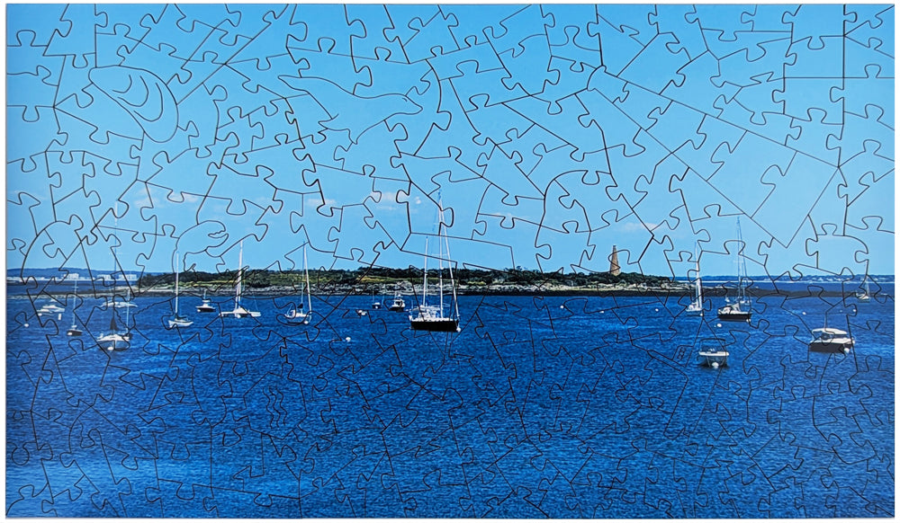 Stage Island - Large Wood Puzzle - Traditional Series