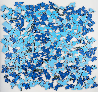 Stage Island - Large Wood Puzzle - Traditional Series