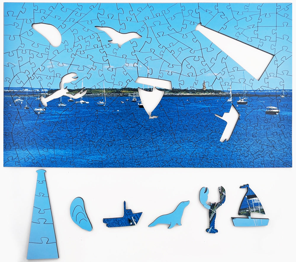 Stage Island - Large Wood Puzzle - Traditional Series