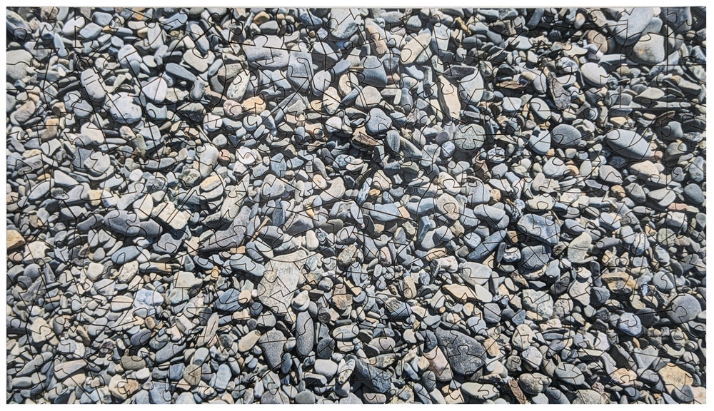 Beach Rocks - Wood Jigsaw Puzzle - Traditional Series