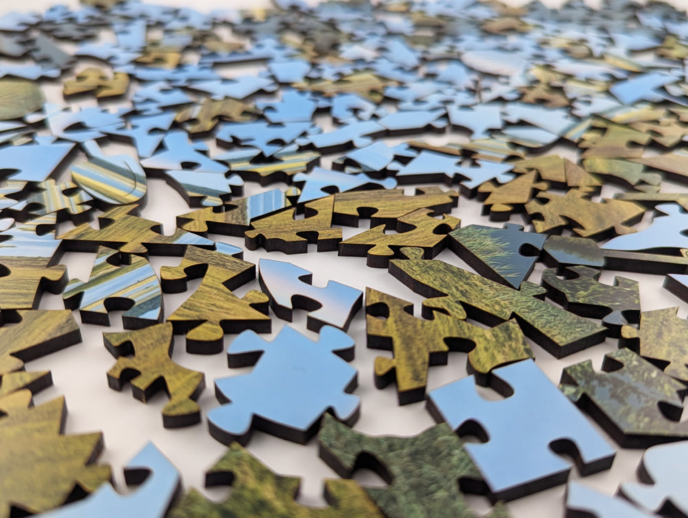 Nonesuch River Rainbow - Large Wood Puzzle - Traditional Series