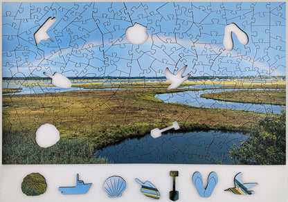 Nonesuch River Rainbow - Large Wood Puzzle - Traditional Series