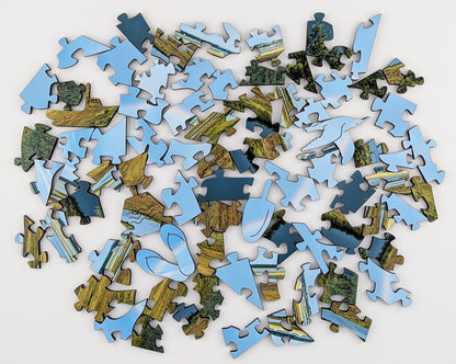 Nonesuch River Rainbow - Small Wood Puzzle - Microscene Series