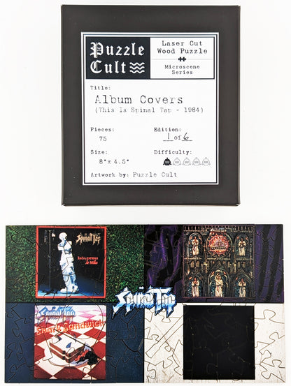 Album Covers - This is Spinal Tap Wood Puzzle - Miscroscene Series
