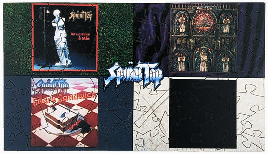 Album Covers - This is Spinal Tap Wood Puzzle - Miscroscene Series