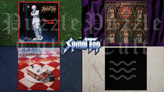 This Is Spinal Tap - Album Covers - Wood Puzzle Miscroscene Series