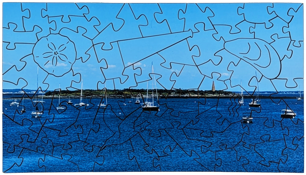 Stage Island - Small Wood Puzzle - Microscene Series